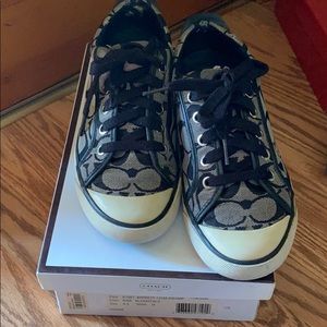 Black Barrett Coach Sneakers